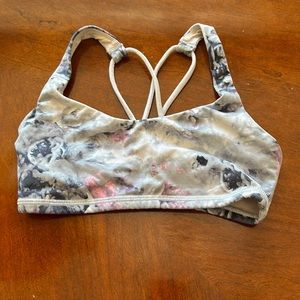 Lululemon, sports bra, XS, purple, and pink